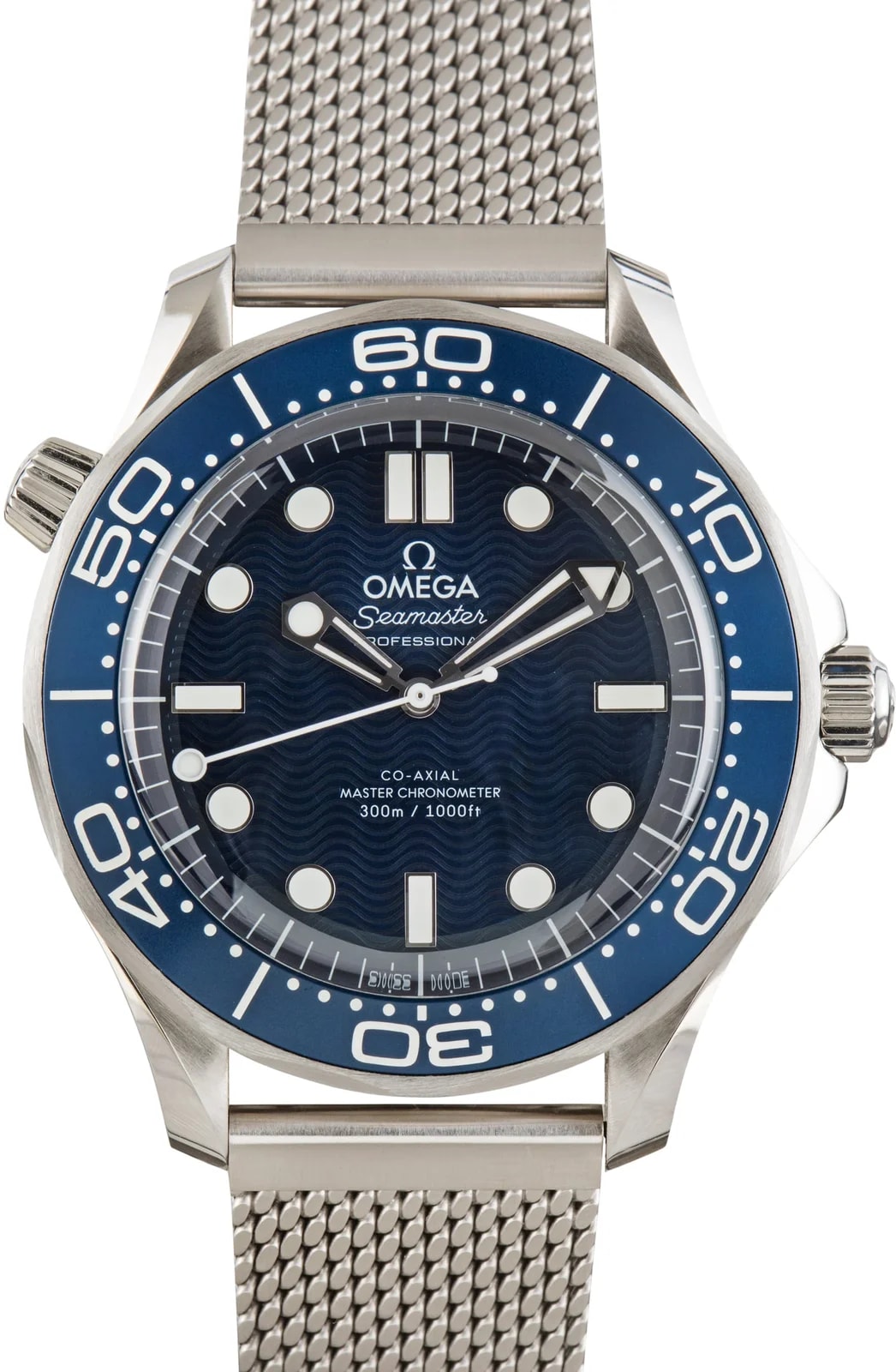James Bond 60th Anniversary Omega Seamaster Diver 300M Blue Dial 3