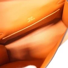 Auth [6ea0102-g] Hermes Pochette Kelly Cible Metal Fittin... 4