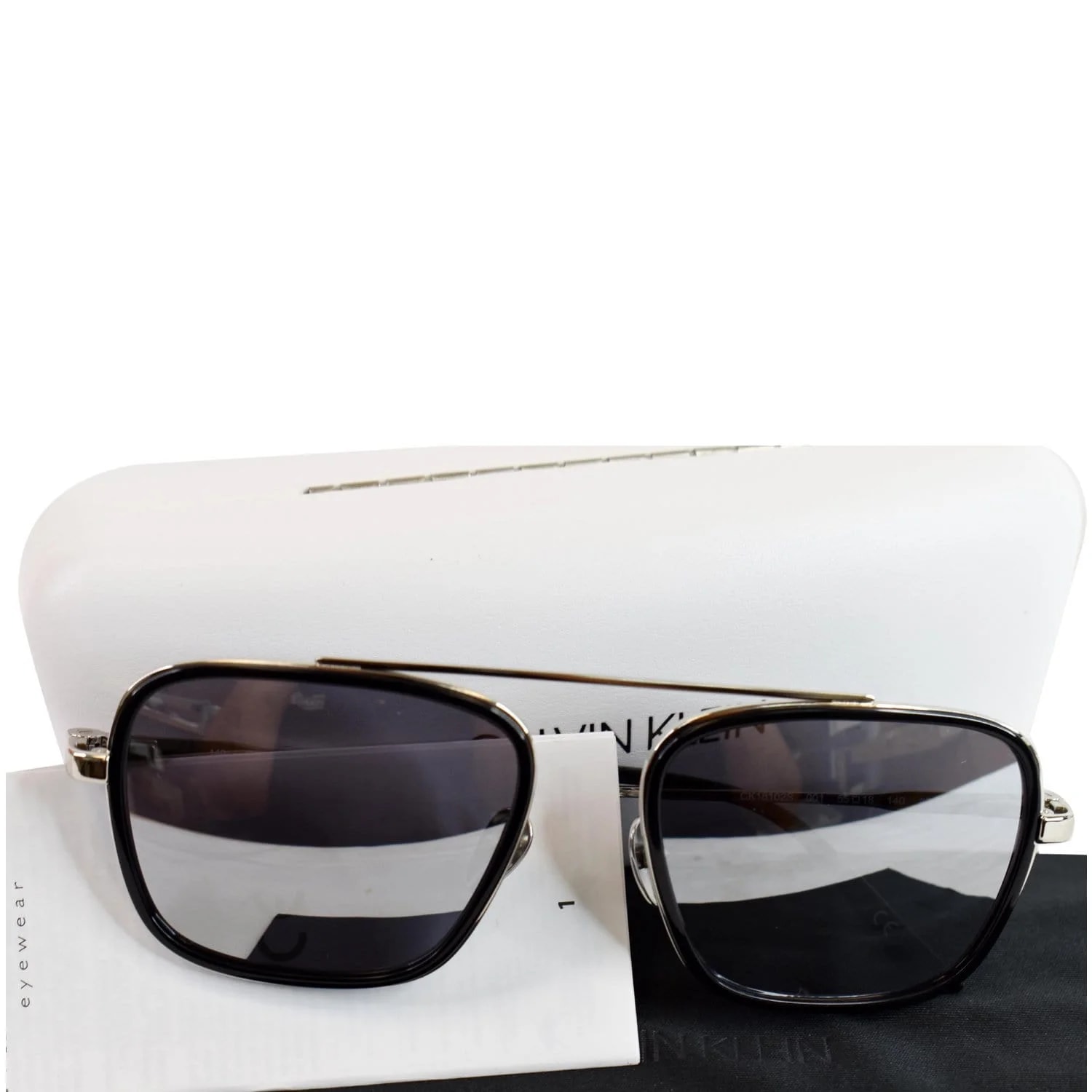 Calvin Klein CK18102S 001 Square Sunglasses Lens 2