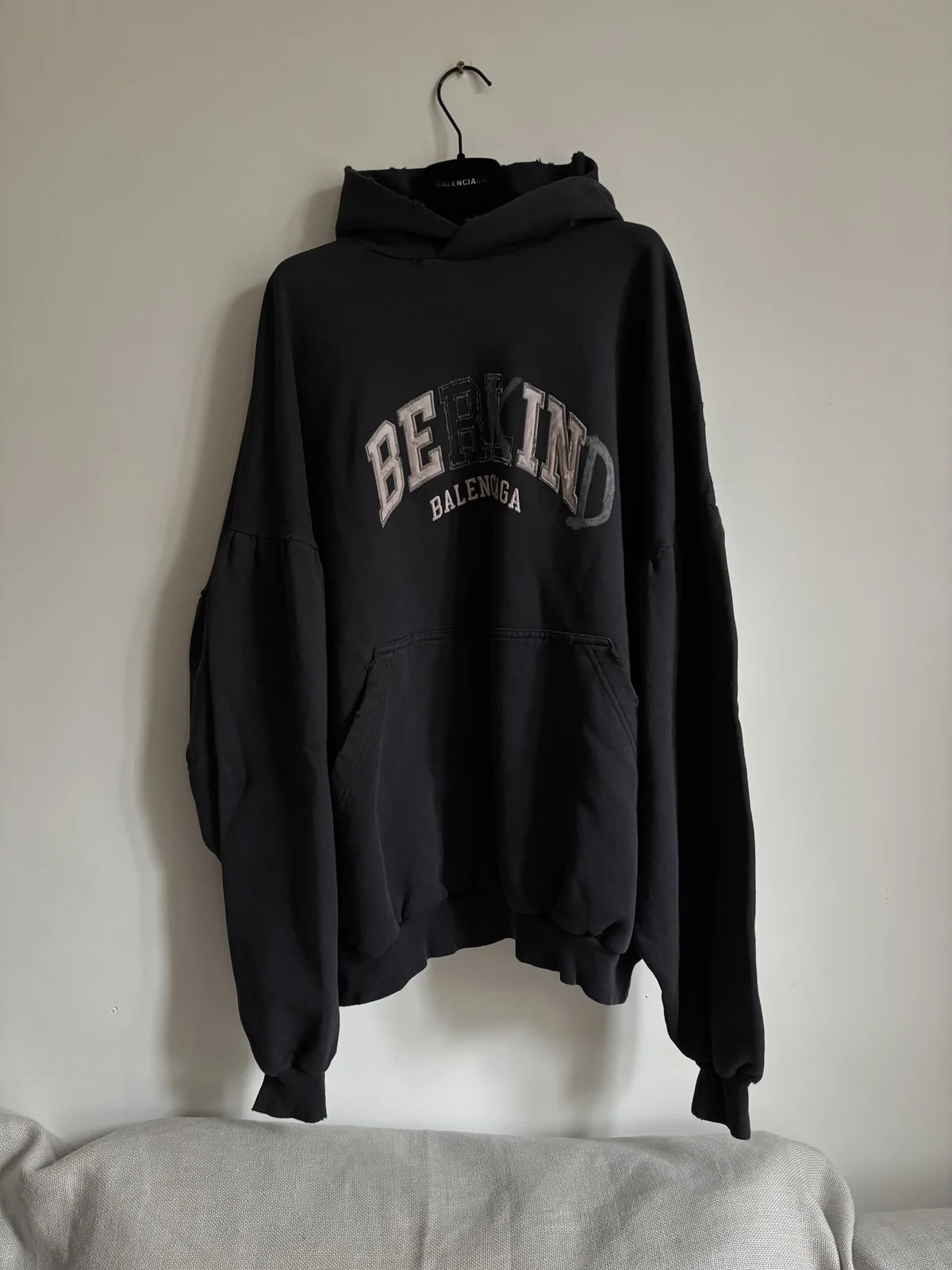Balenciaga — Balenciaga Be Kind Hoodie — streetwear — resale