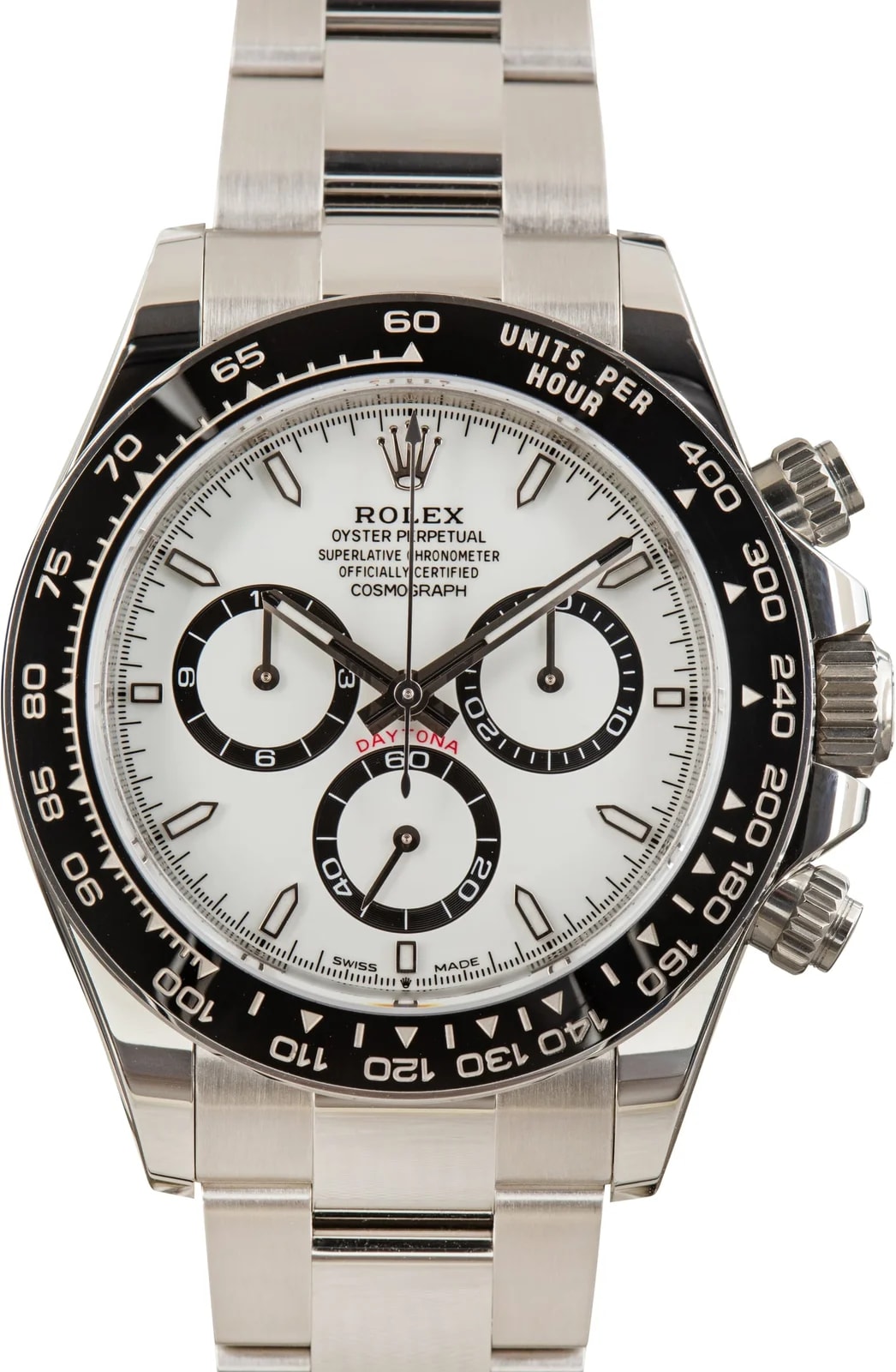 White Chronograph Dial Rolex Daytona 126500 Stainless Steel 4
