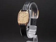 Vtg 1979 N Omega de Ville 591.0023 Cal.1353 Gold Qz 21mm Japan 4