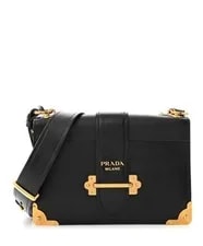 Prada — Prada City Calf Large Cahier — Handbag — resale