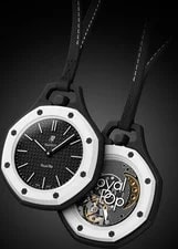 Audemars Piguet — Audemars Piguet Royal Oak Automatic Tapisserie Black Dial Steel Octagon — Watch — resale