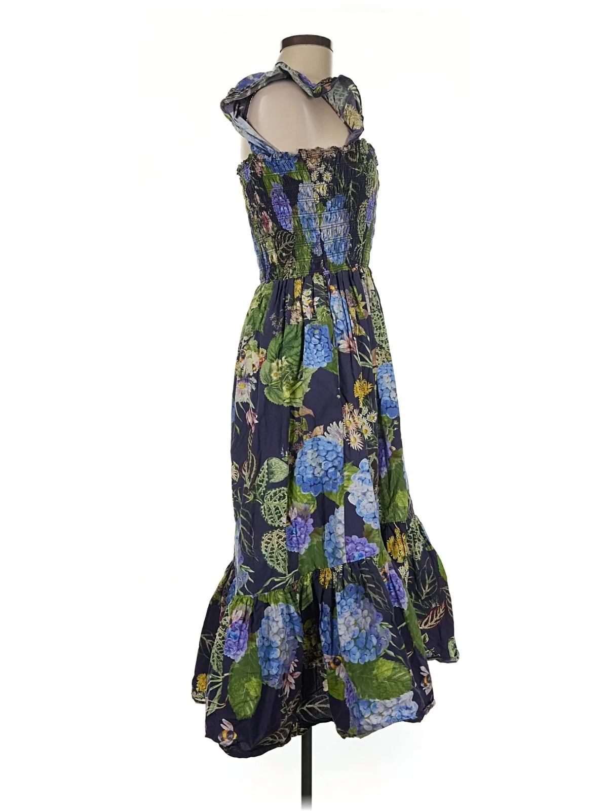 Cara 100% Cotton Cocktail Dress Size M 3