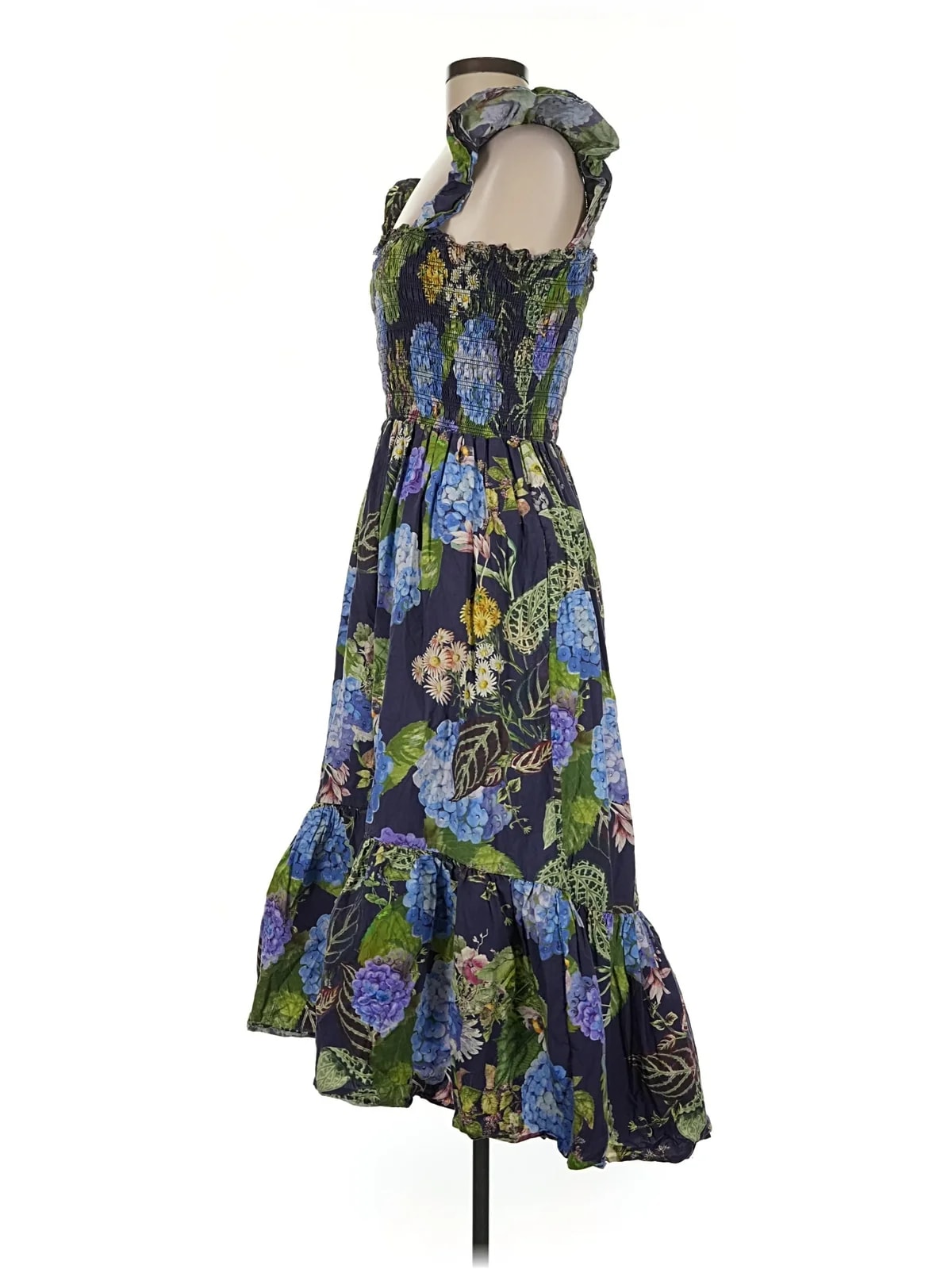 Cara 100% Cotton Cocktail Dress Size M 4