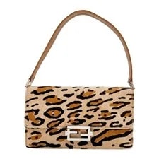 Fendi — Fendi Baguette Pony Hair & — Handbag — resale