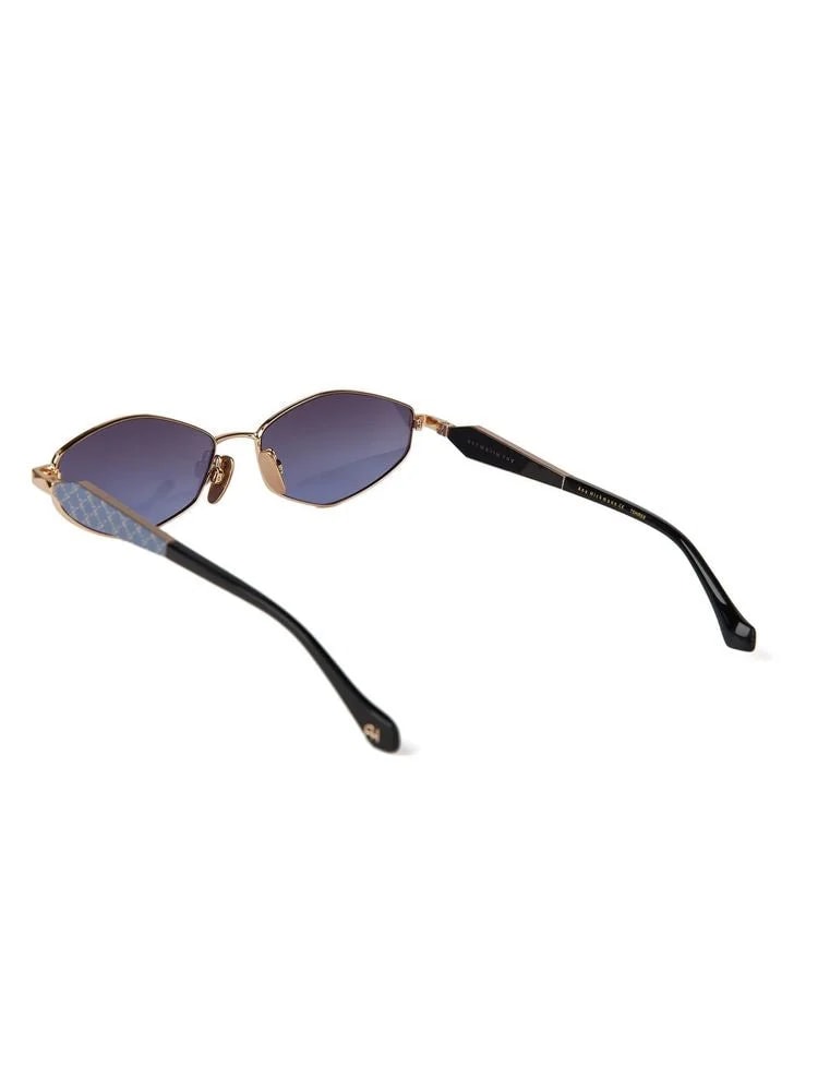 Ana Hickmann Ah3353 Lens Metal Sunglasses — 4