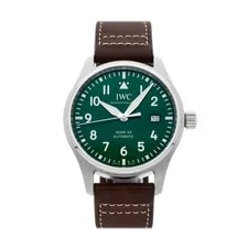 IWC — IWC Pilot's Mark XX Steel Auto 40mm Green Dial Strap IW3282-05 — Watch — resale