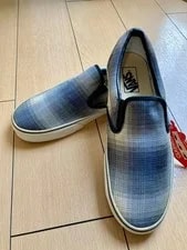 9.5US Vans Slip-On Check Us9.5 LTD Collection Original Sports 2