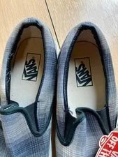 9.5US Vans Slip-On Check Us9.5 LTD Collection Original Sports 4