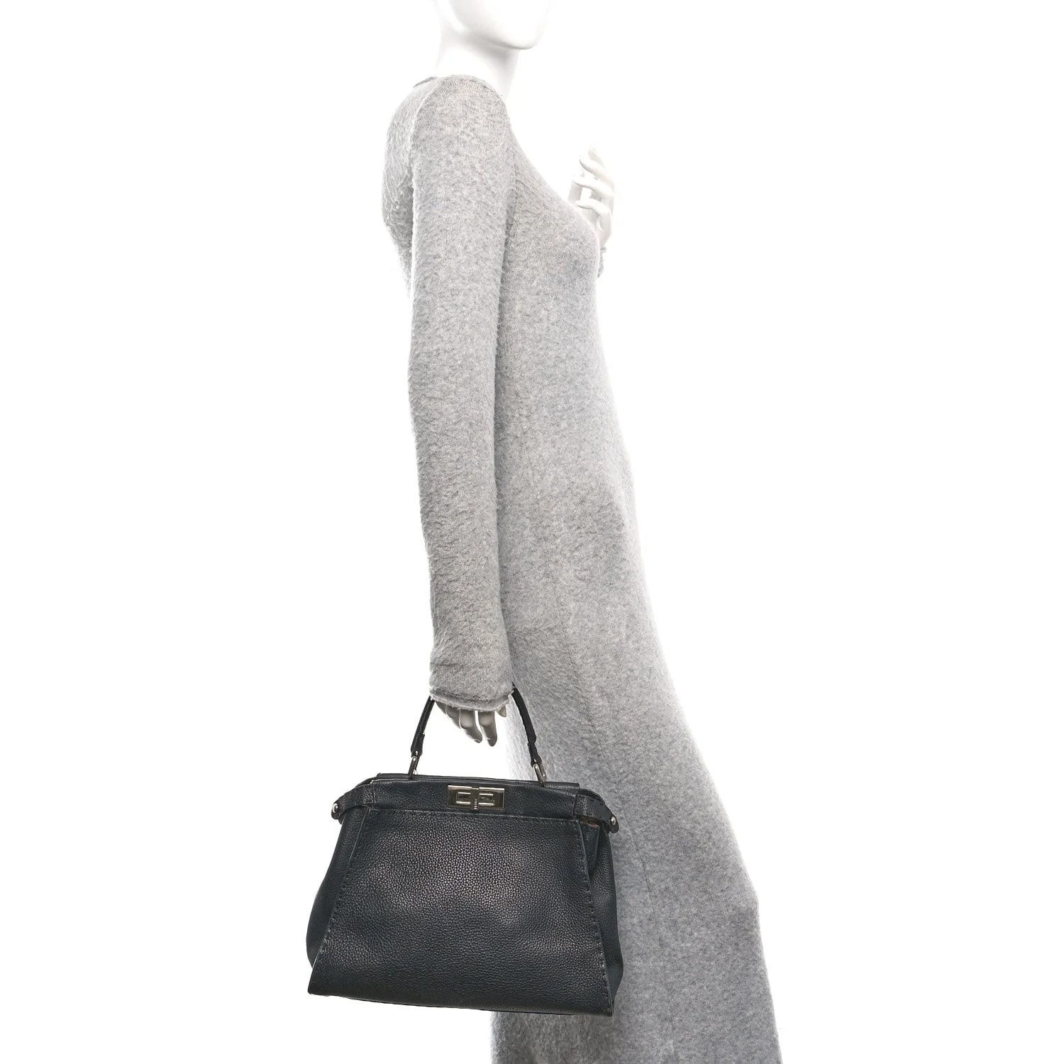 Cuoio Romano Medium Peekaboo Iconic Satchel Mou 2
