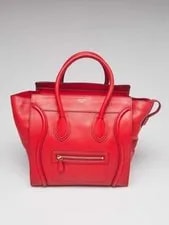 Celine — Celine Coquelicot Luggage — Handbag — resale