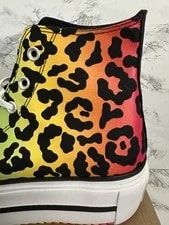 Converse Chuck Taylor All Star Pride Collection Leopard Print Shoes 2