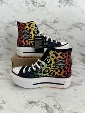 Converse Chuck Taylor All Star Pride Collection Leopard Print Shoes 3