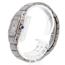 Cartier Santos Galbee SM W20017D6 23.6mm Ivory Dial Quartz #OTW748 2