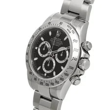 Rolex Cosmograph Daytona 116520 40mm Stainless Steel Black #WW410 2