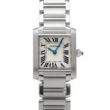 Cartier — Cartier Tank W51008Q3 ( 2384) 18mm Stainless Steel Silver #WW8647 — Watch — resale
