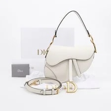 Dior — Dior Saddle Strap Crossbody Latte Tone 157895529 [P] — Handbag — resale