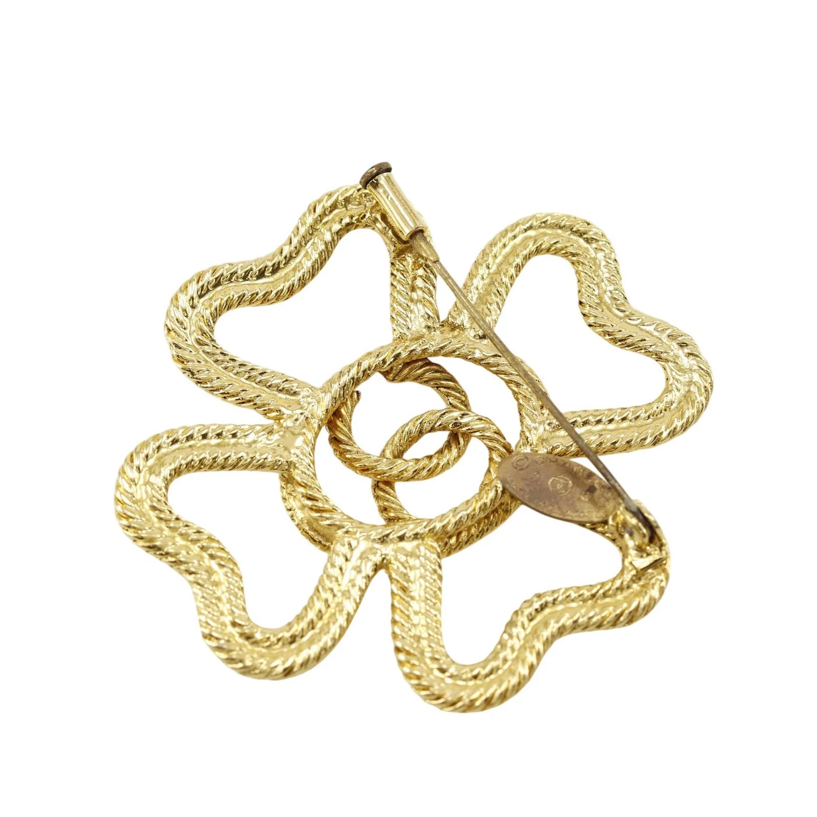 CC Clover Rope Brooch 2