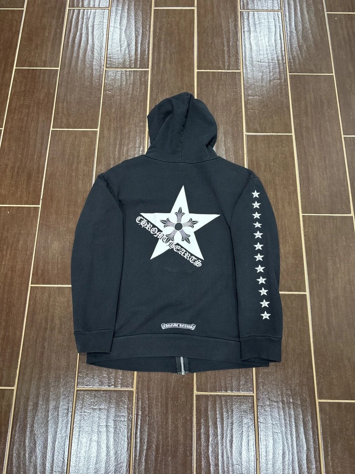 Chrome Hearts — Hearts Star Zip Up Hoodie — streetwear — resale