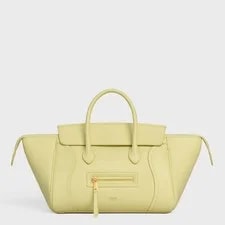 Small New Luggage in Citrus Supple Shiny Celine 124213GW2 S Celin 11cu 3