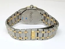 S/Steel & 18k Audemars Piguet Royal Oak Grey Dial Automatic D Series 4