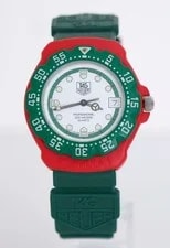 TAG Heuer — TAG Heuer Formula 1 - 384.513/1 - Red/Green 90's - Excellent Condition — Watch — resale