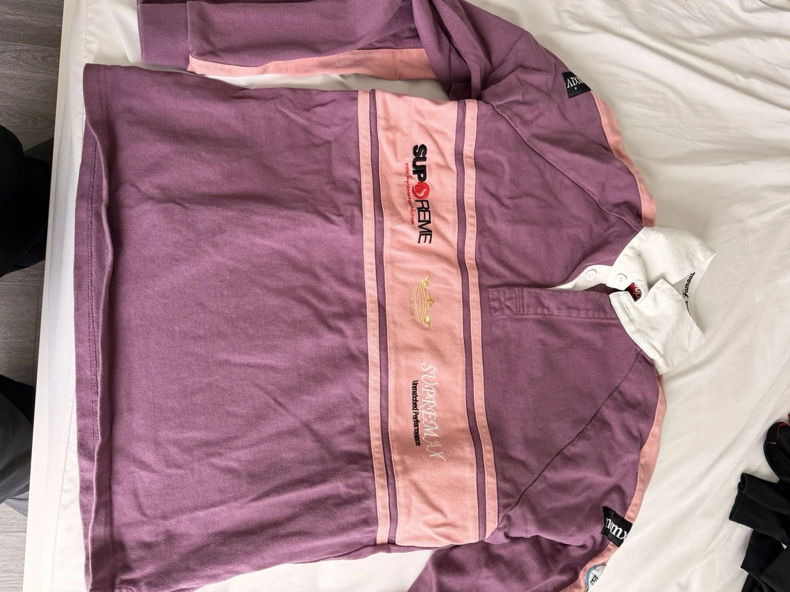 Supreme — Supreme Chest Stripe Rugby — streetwear — resale