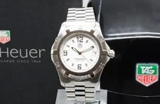 Tag Heuer — Near / Box* TAG Heuer WN1111 38mm White Dial Quartz — Watch — resale