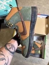 Size 10.5m - Nike Sb Dunk High Pass~ Work Boots 4