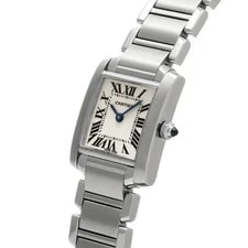 Cartier Tank W51008Q3 ( 2384) 18mm Stainless Steel Silver #WW11146 2