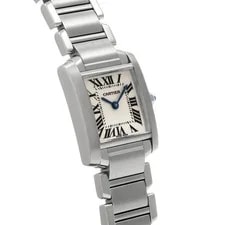Cartier Tank W51008Q3 ( 2384) 18mm Stainless Steel Silver #WW11146 3
