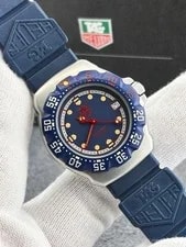 TAG Heuer Formula 1 Blue Rubber Strap - WA1210 2