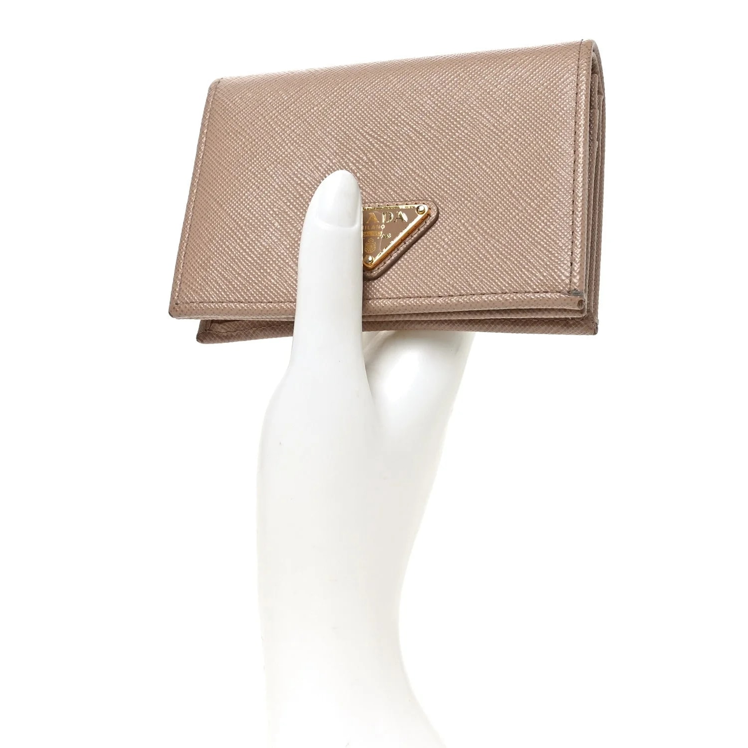 Triangle Bi-Fold Compact Wallet Cipria 2