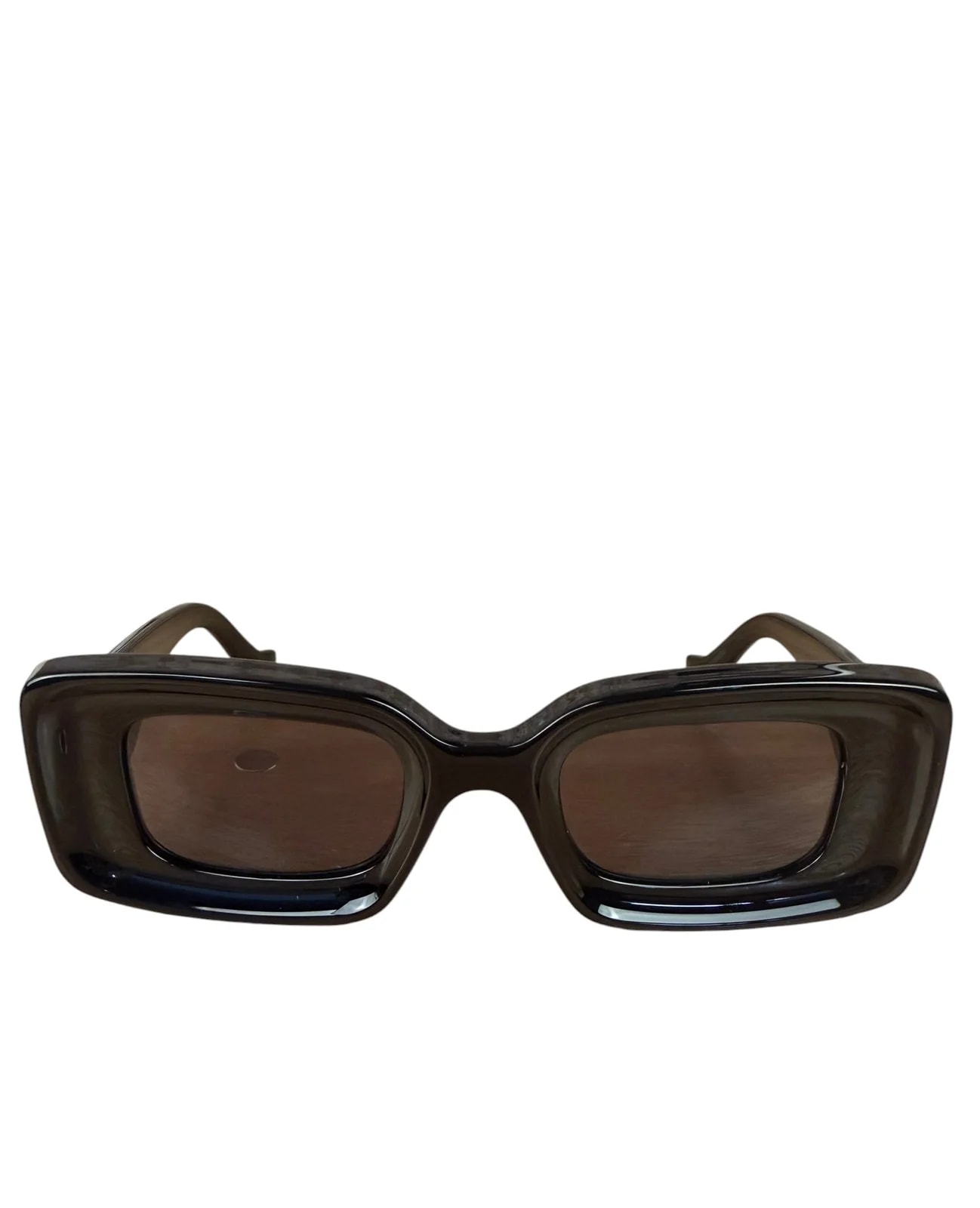 Loewe — Loewe Bold Chunky Rectangular Sunglasses — Accessory — resale