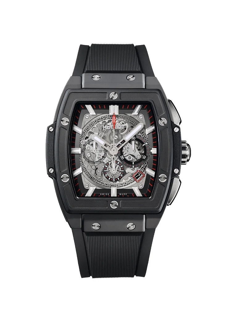 Worldofluxuryus — Hublot Spirit of Big Bang Chronograph Black Magic Ceramic — Watch — resale