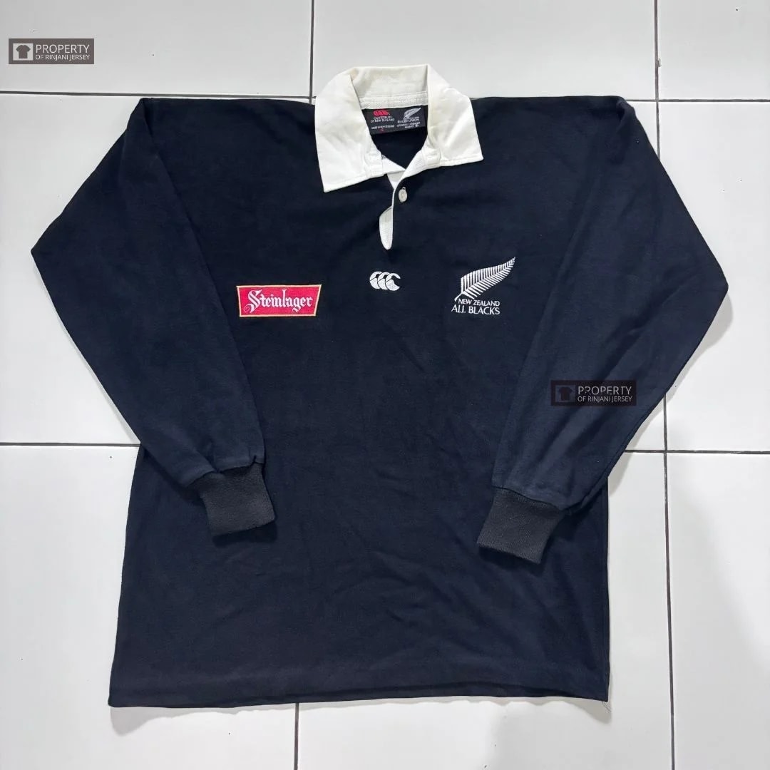 1990s All Blacks Steinlager Rugby — streetwear — resale