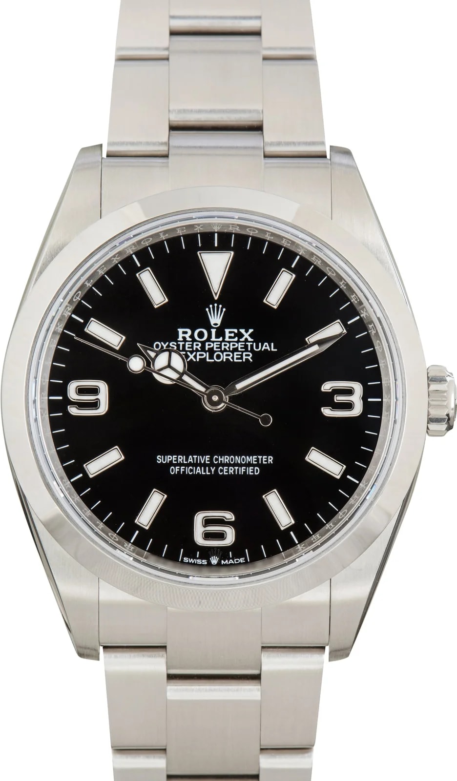 Rolex Explorer 36 Oystersteel Ref 124270 Black Arabic Dial 2