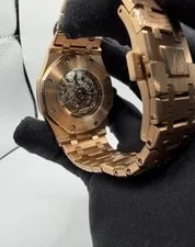 Audemars Piguet Royal Oak Skeleton Dial Auto Rose Gold . 3