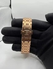 Audemars Piguet Royal Oak Skeleton Dial Auto Rose Gold . 4