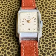 Tudor Ref. 961 Rectangular Art Deco Manual Wind 3