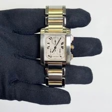 Cartier Tank Francaise 36 Mm White Dial Ref# W51004Q4 2