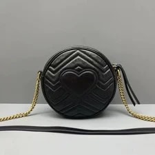 Authentic Gucci GG Marmont Round Chain 2