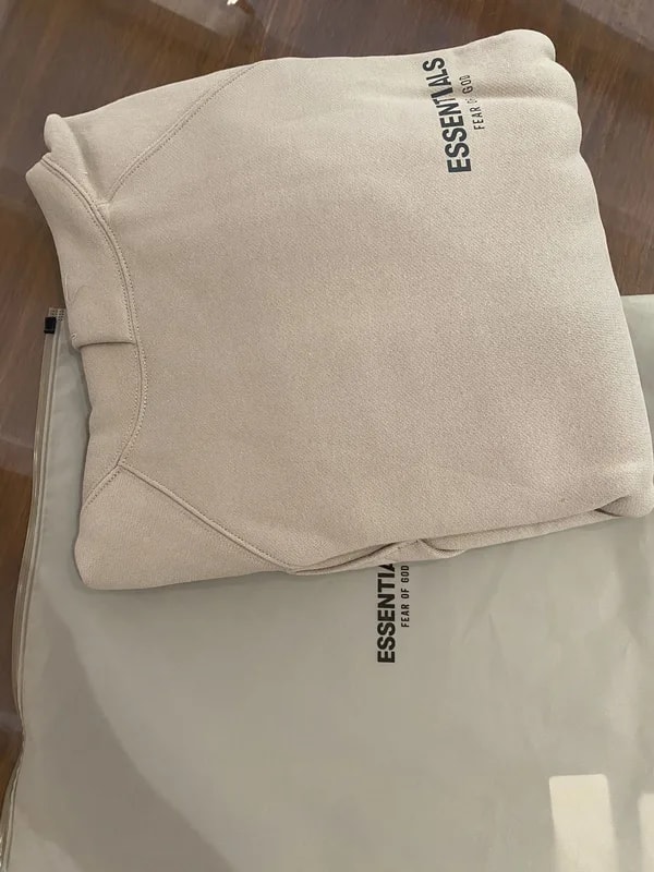 Fear of God — Essentials Fear of God String Hoodie XS NEW — streetwear — resale