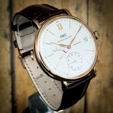 IWC Portofino ’S IW510107 Swiss Mechanical 18k Rose Gold Case 45mm 3