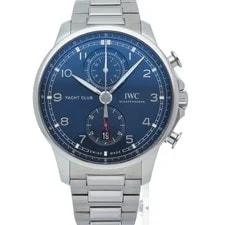 IWC Portugieser Yachtgraph Chronograph Blue IW390701 Stainless Steel mensWat... 2
