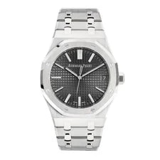 Audemars Piguet — Audemars Piguet Royal Oak 41MM Grey Index Hour Markers Dial Stainless S... — Watch — resale