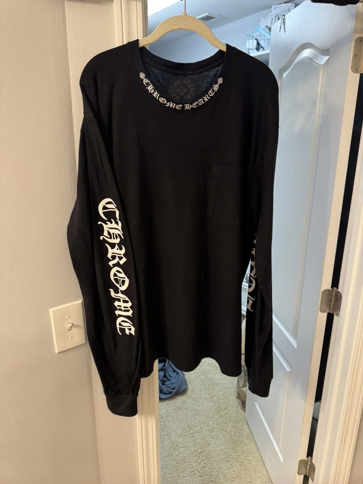 Chrome Hearts — Hearts Classic LS T Shirt — streetwear — resale