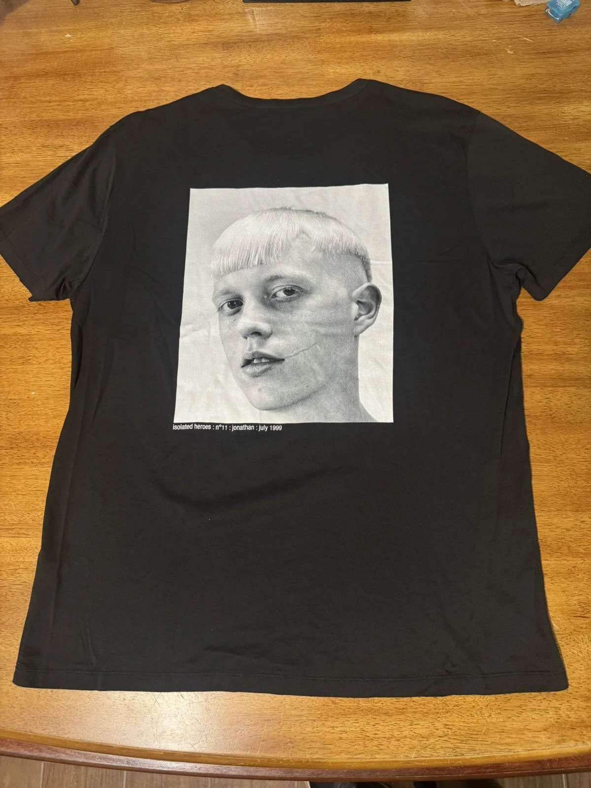Raf Simons — Raf Simons Isolated Heroes Jonathan Tee — streetwear — resale